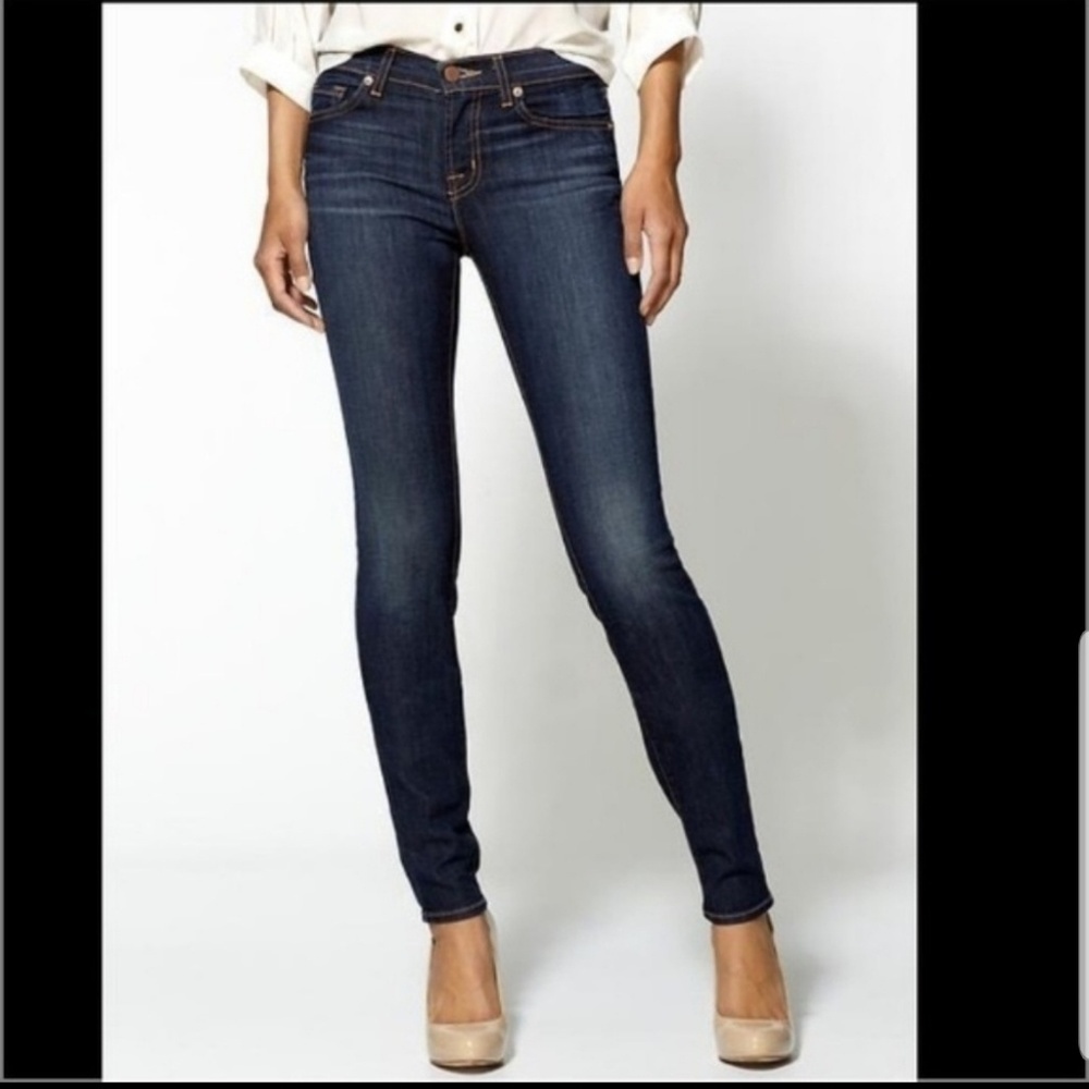 Brand The DEAL Slim Fit Ankle Zip Jeans Size 27 Blue Denim